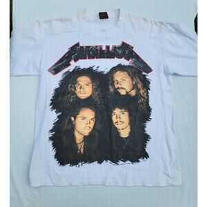 Vintage 1991 Metallica - Wherever I May Roam Stage Set Tour T-Shirt XL